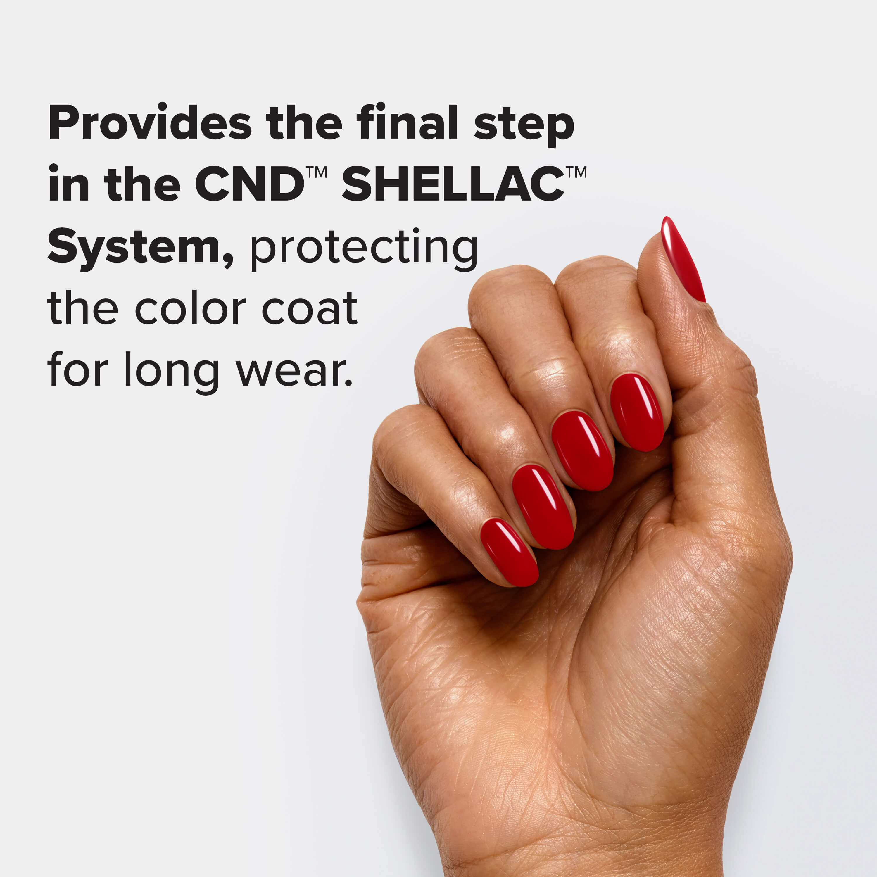 CND Shellac Original Top Coat - Beauty Shot