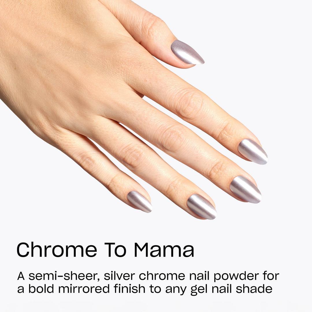 OPI Chrome Effects Chrome to Mama lifestyle