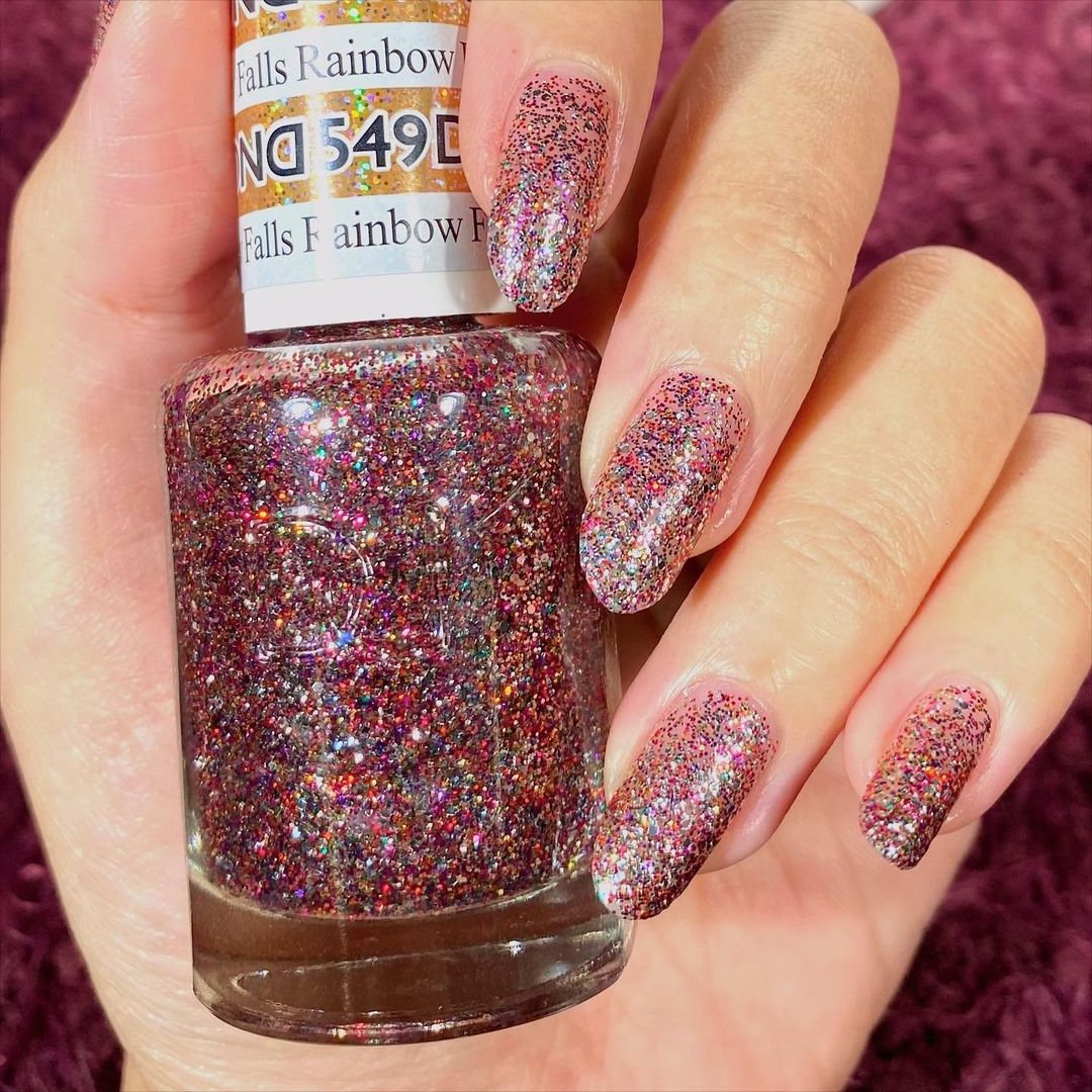 DND Matching Polish Set Gel & Lacquer 549 Rainbow Falls