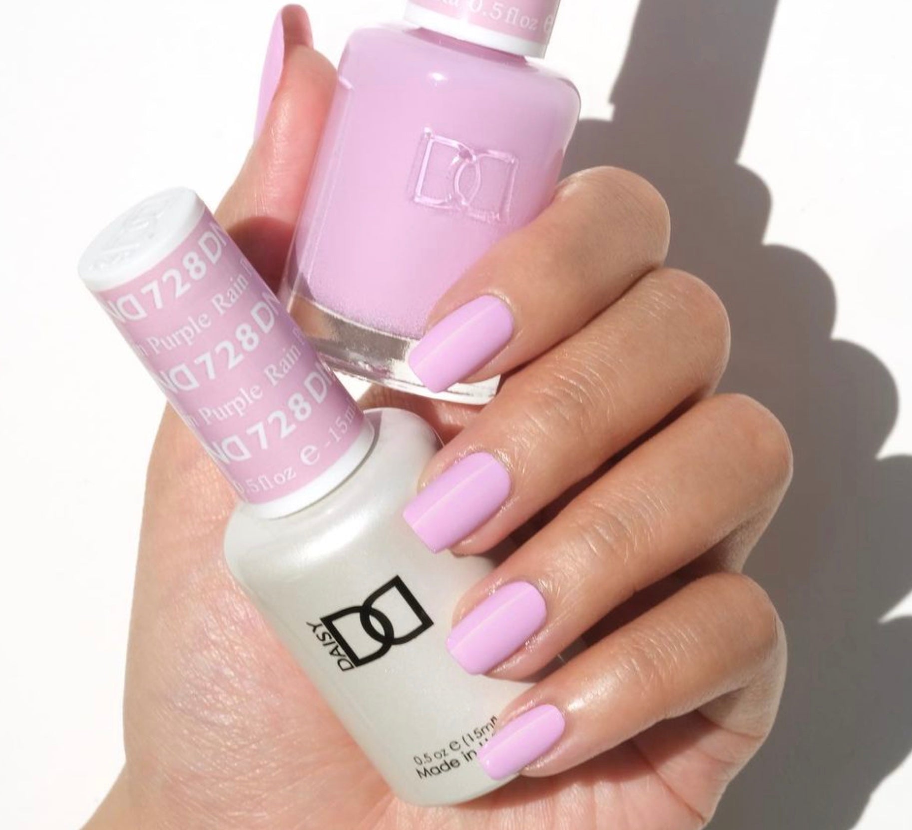 DND Matching Polish Set Gel & Lacquer 728 Purple Rain