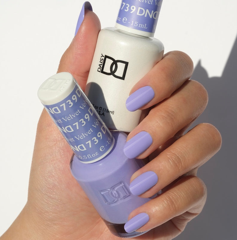 DND Matching Polish Set Gel & Lacquer 739 Velvet