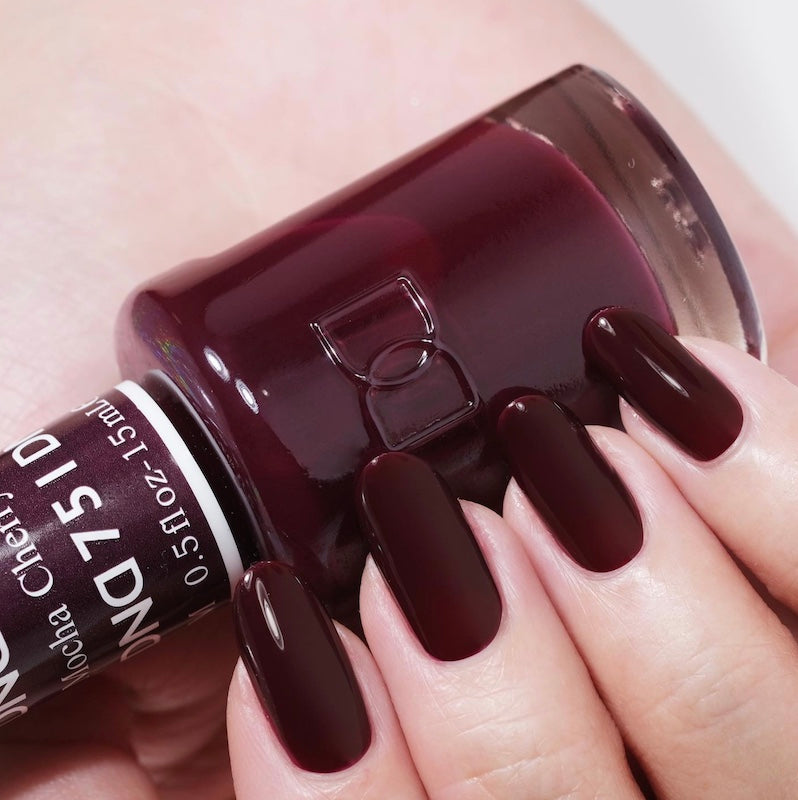 DND Matching Polish Set Gel & Lacquer 751 Cherry Mocha