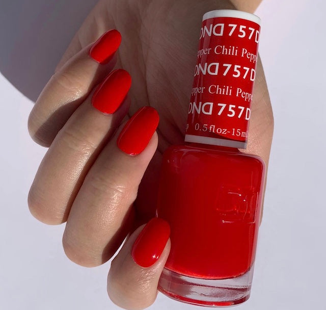 DND Matching Polish Set Gel & Lacquer 757 Chili Pepper