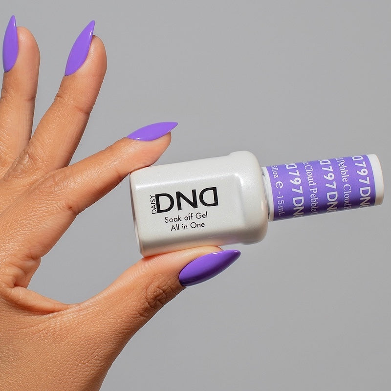 DND Matching Polish Set Gel & Lacquer 797 Pebble Cloud