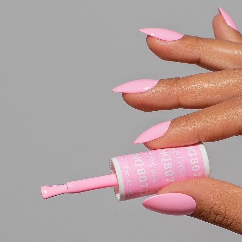 DND Matching Polish Set Gel & Lacquer 807 Candy Cotton