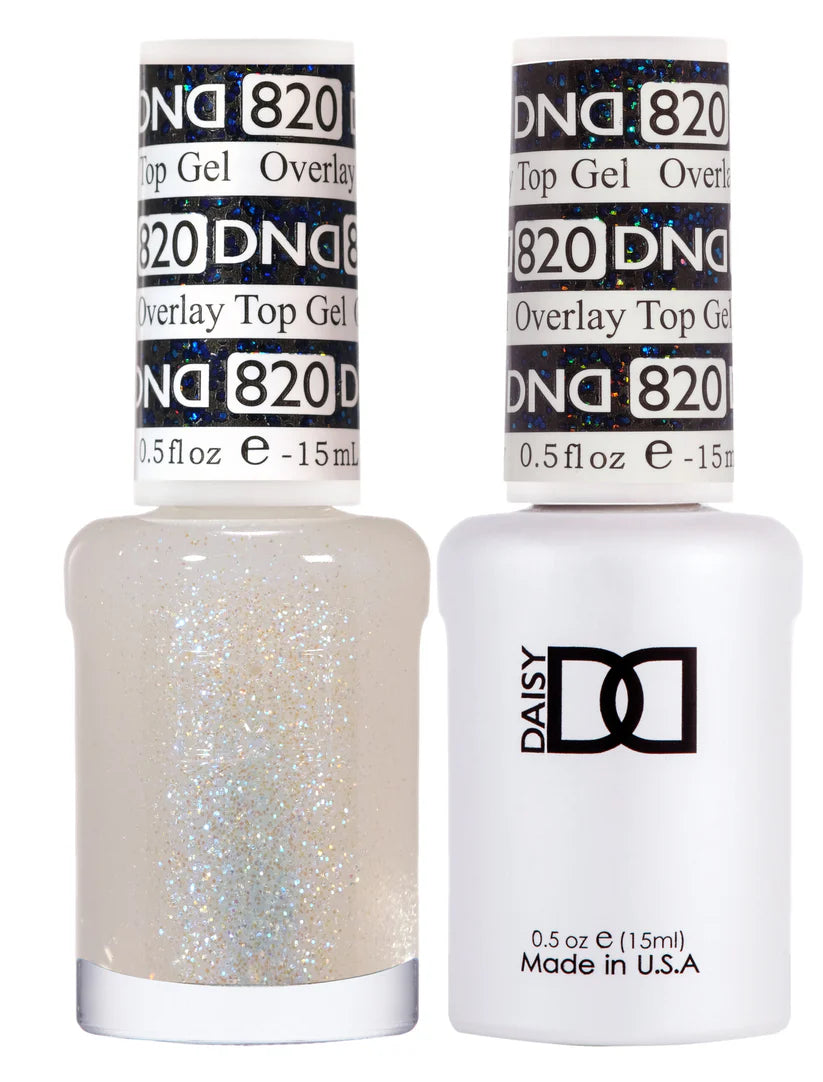 DND Matching Polish Set Gel & Lacquer 820 Overlay Top Gel