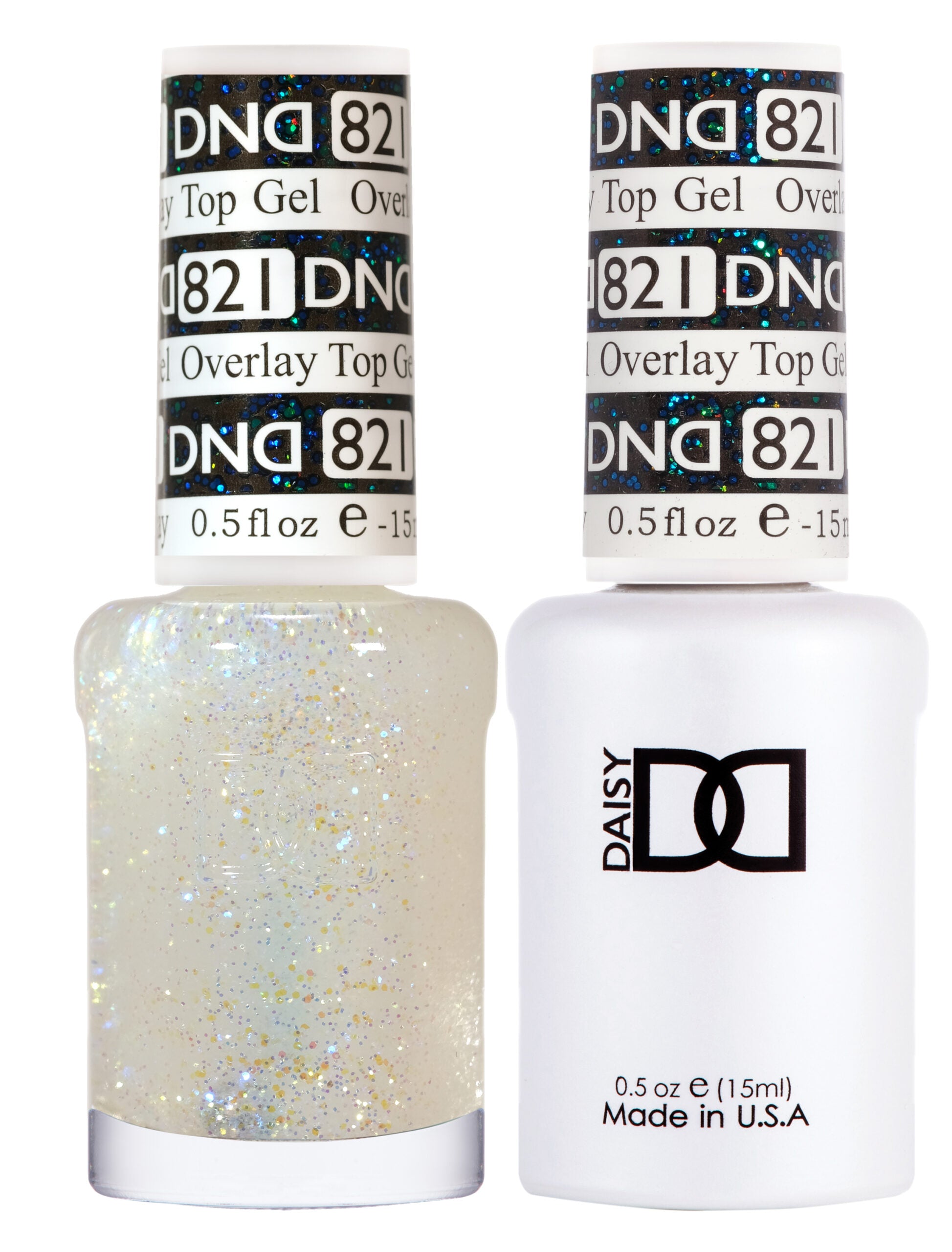 DND Matching Polish Set Gel & Lacquer 821 Overlay Top Gel