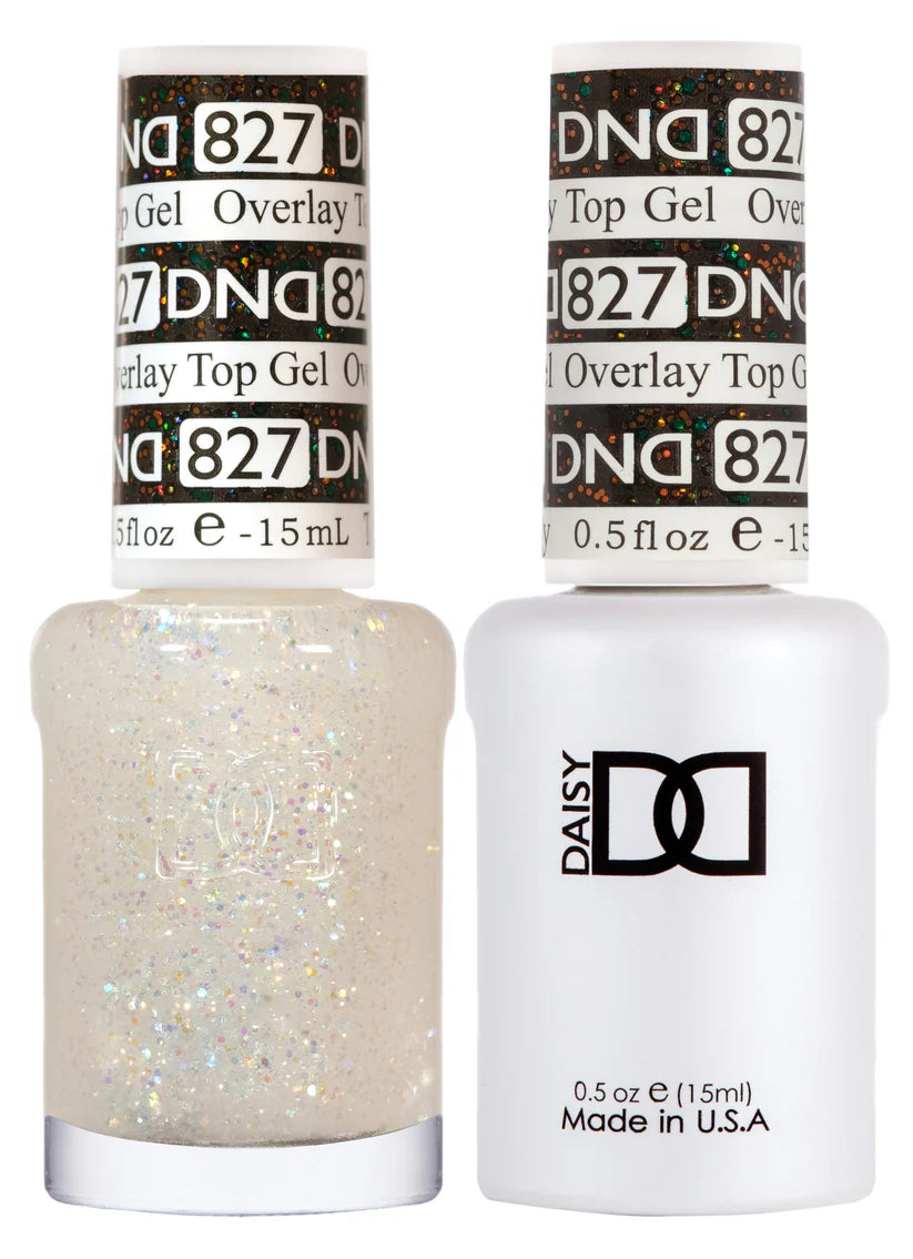 DND Matching Polish Set Gel & Lacquer 827 Overlay Top Gel