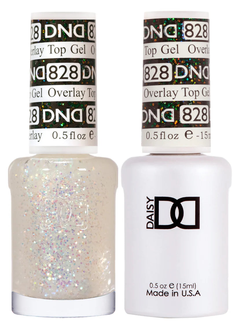 DND Matching Polish Set Gel & Lacquer 828 Overlay Top Gel