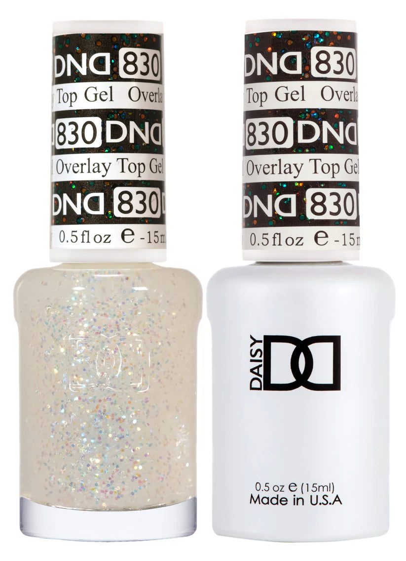 DND Matching Polish Set Gel & Lacquer 830 Overlay Top Gel