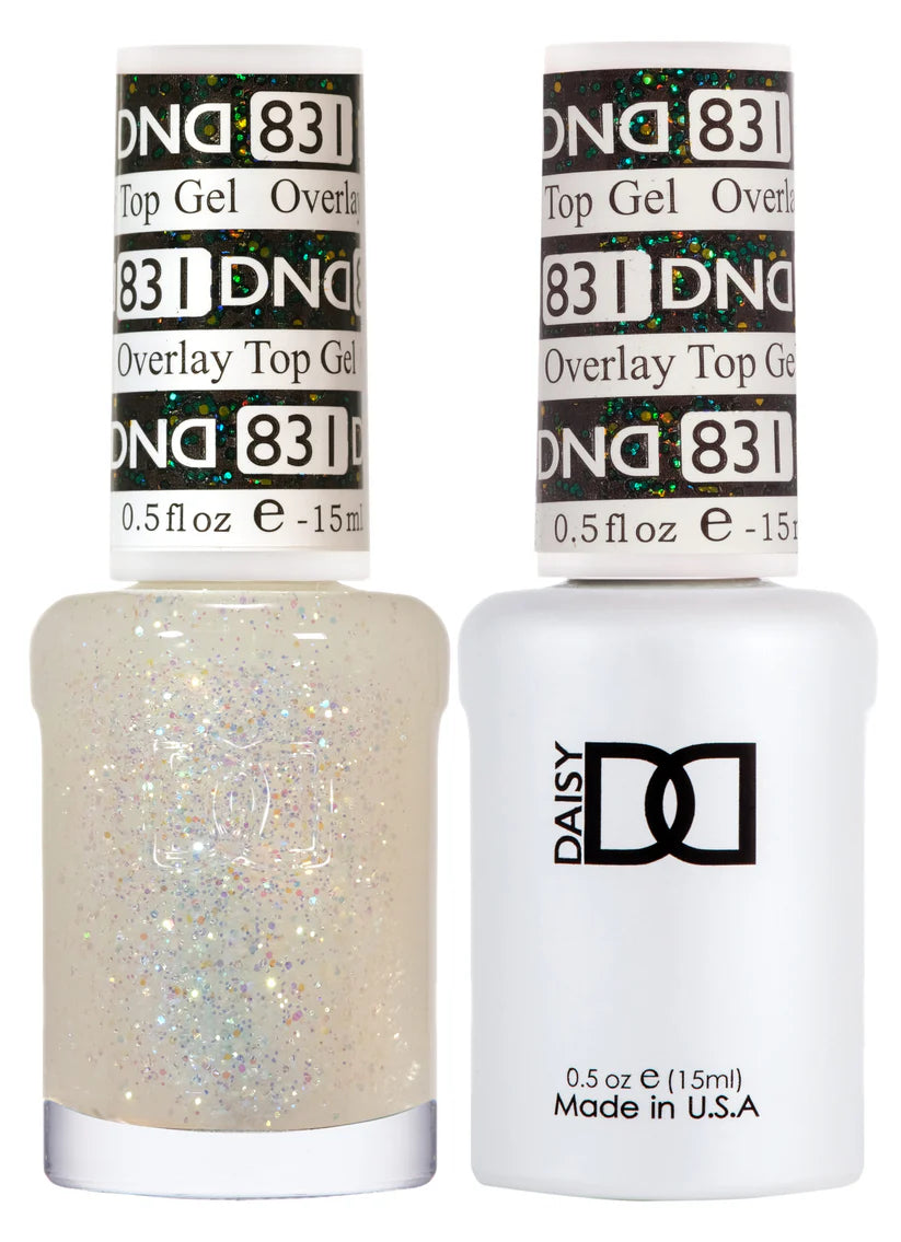 DND Matching Polish Set Gel & Lacquer 831 Overlay Top Gel
