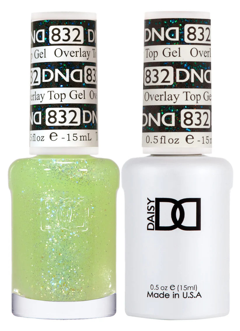 DND Matching Polish Set Gel & Lacquer 832 Overlay Top Gel