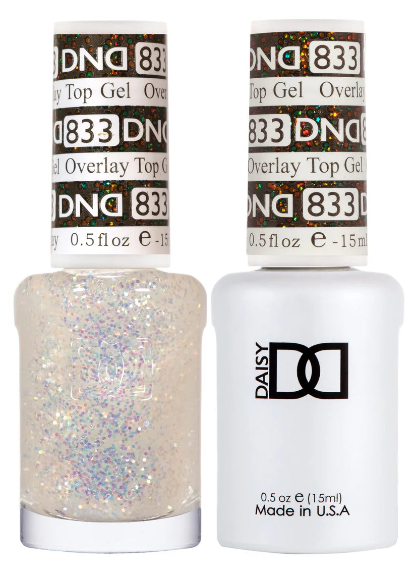 DND Matching Polish Set Gel & Lacquer 833 Overlay Top Gel