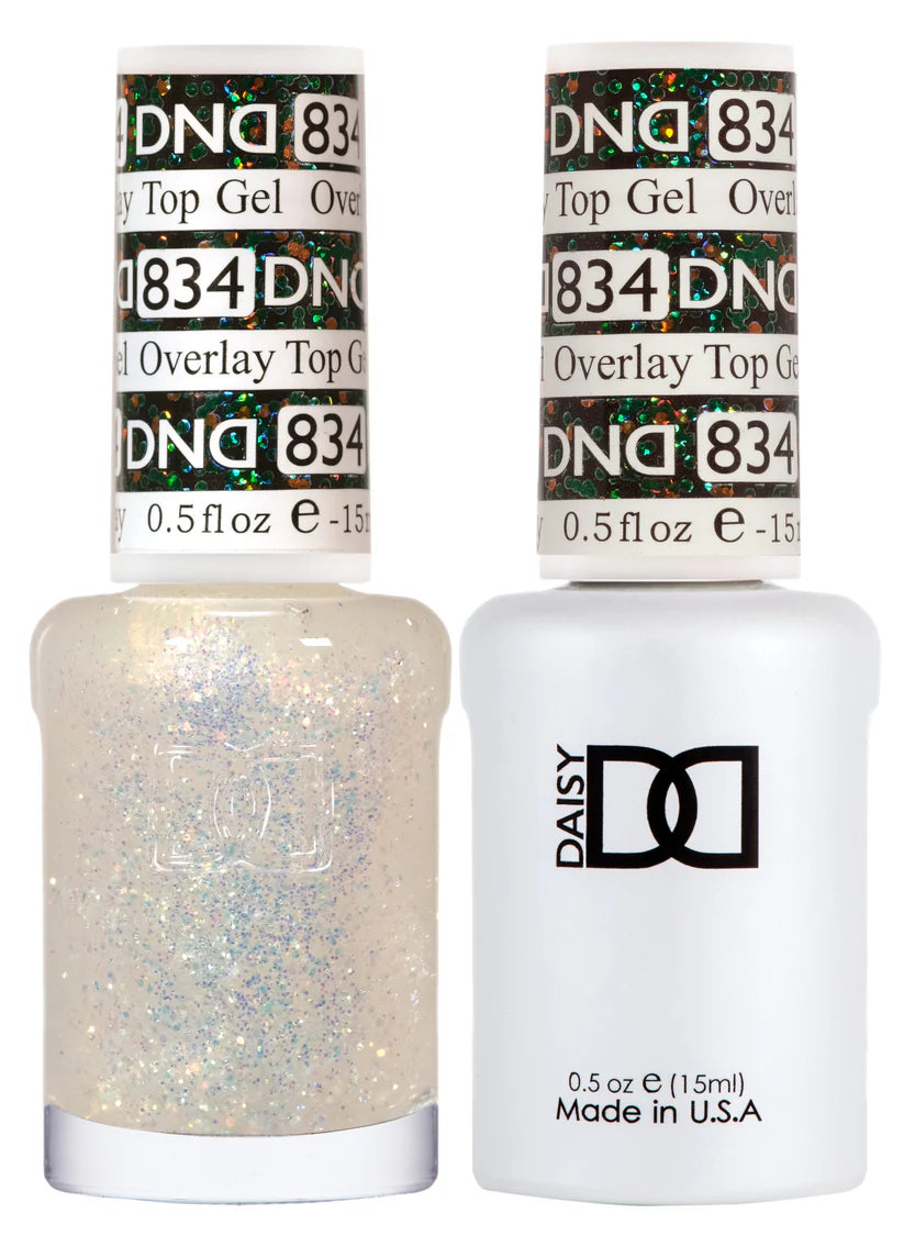 DND Matching Polish Set Gel & Lacquer 834 Overlay Top Gel