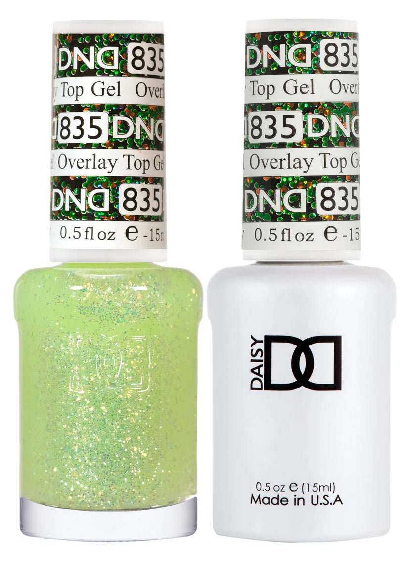 DND Matching Polish Set Gel & Lacquer 835 Overlay Top Gel
