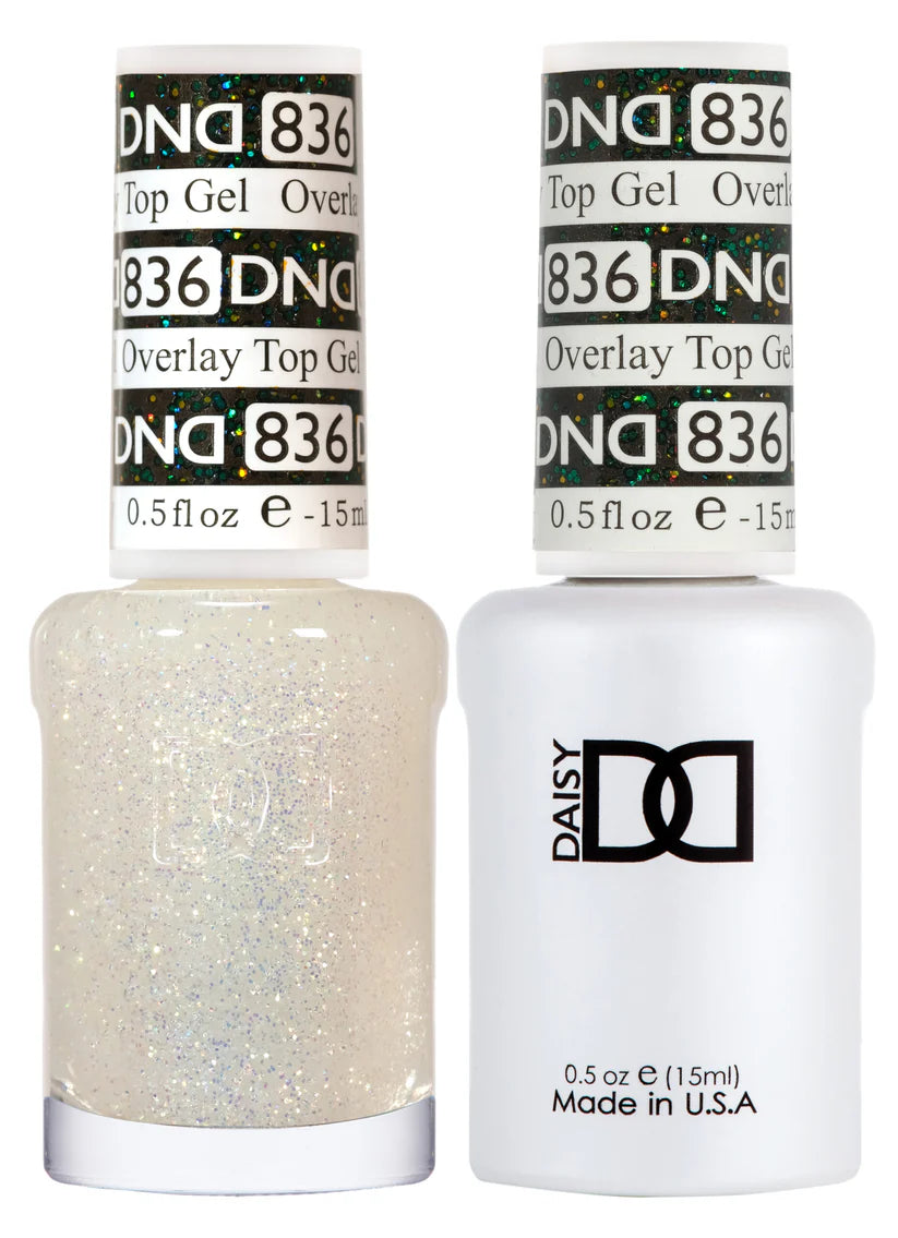 DND Matching Polish Set Gel & Lacquer 836 Overlay Top Gel