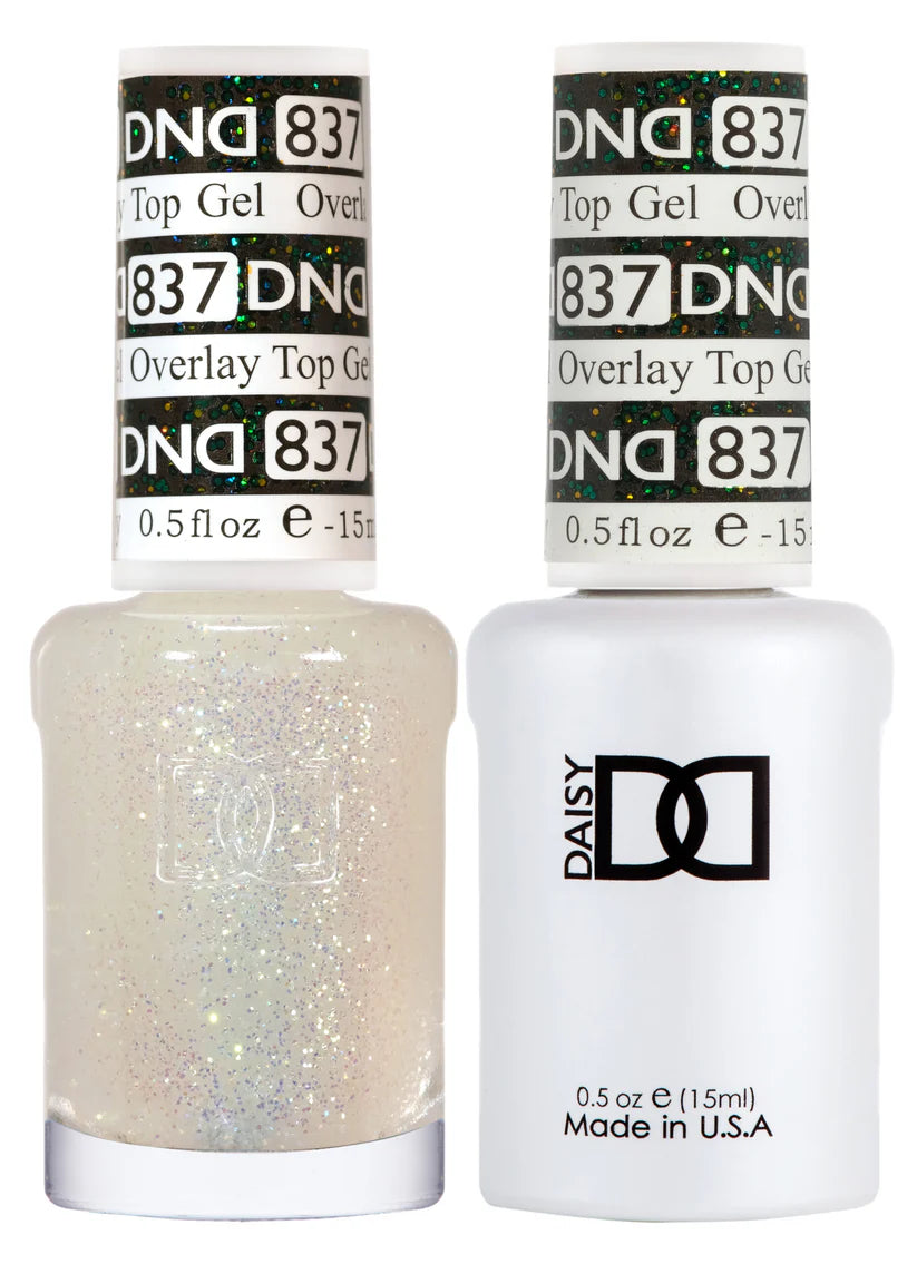 DND Matching Polish Set Gel & Lacquer 837 Overlay Top Gel