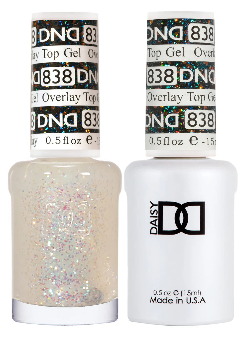 DND Matching Polish Set Gel & Lacquer 848 Overlay Top Gel