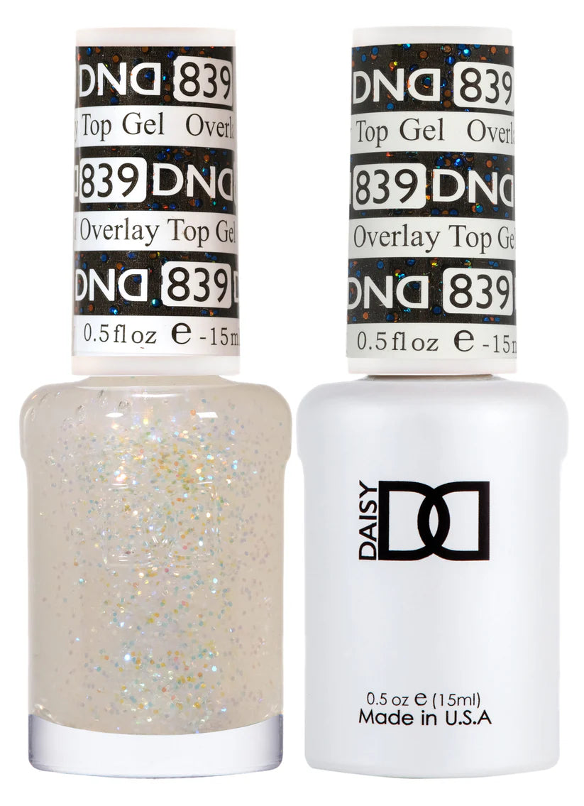 DND Matching Polish Set Gel & Lacquer 839 Overlay Top Gel
