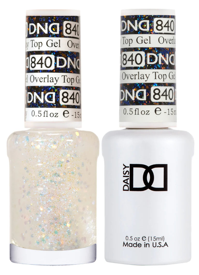 DND Matching Polish Set Gel & Lacquer 840 Overlay Top Gel