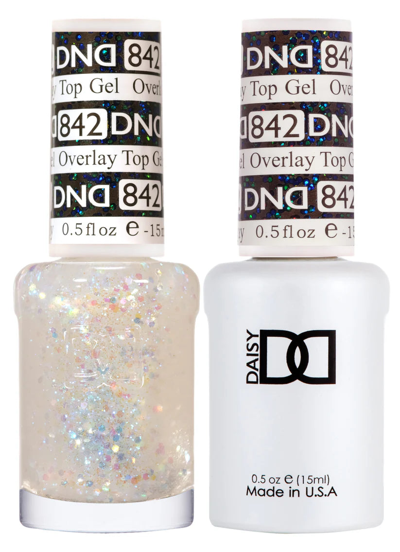 DND Matching Polish Set Gel & Lacquer 842 Overlay Top Gel