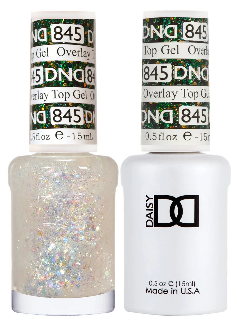 DND Matching Polish Set Gel & Lacquer 845 Overlay Top Gel