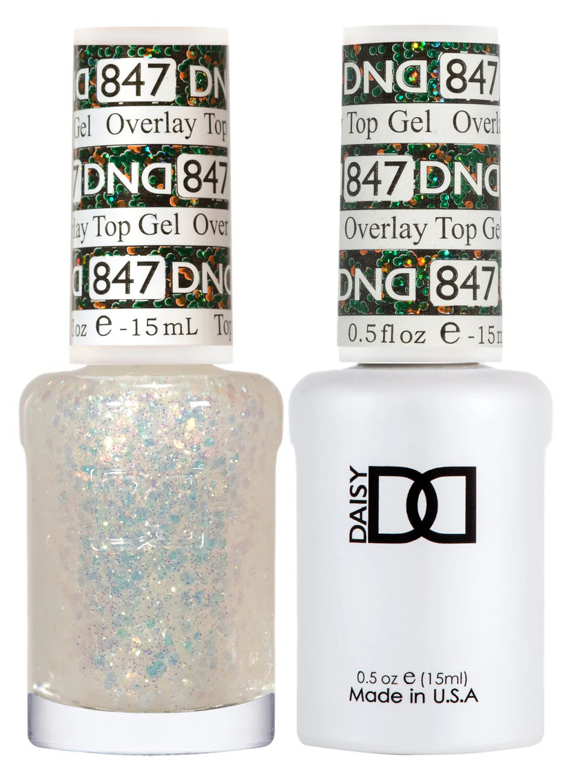 DND Matching Polish Set Gel & Lacquer 847 Overlay Top Gel