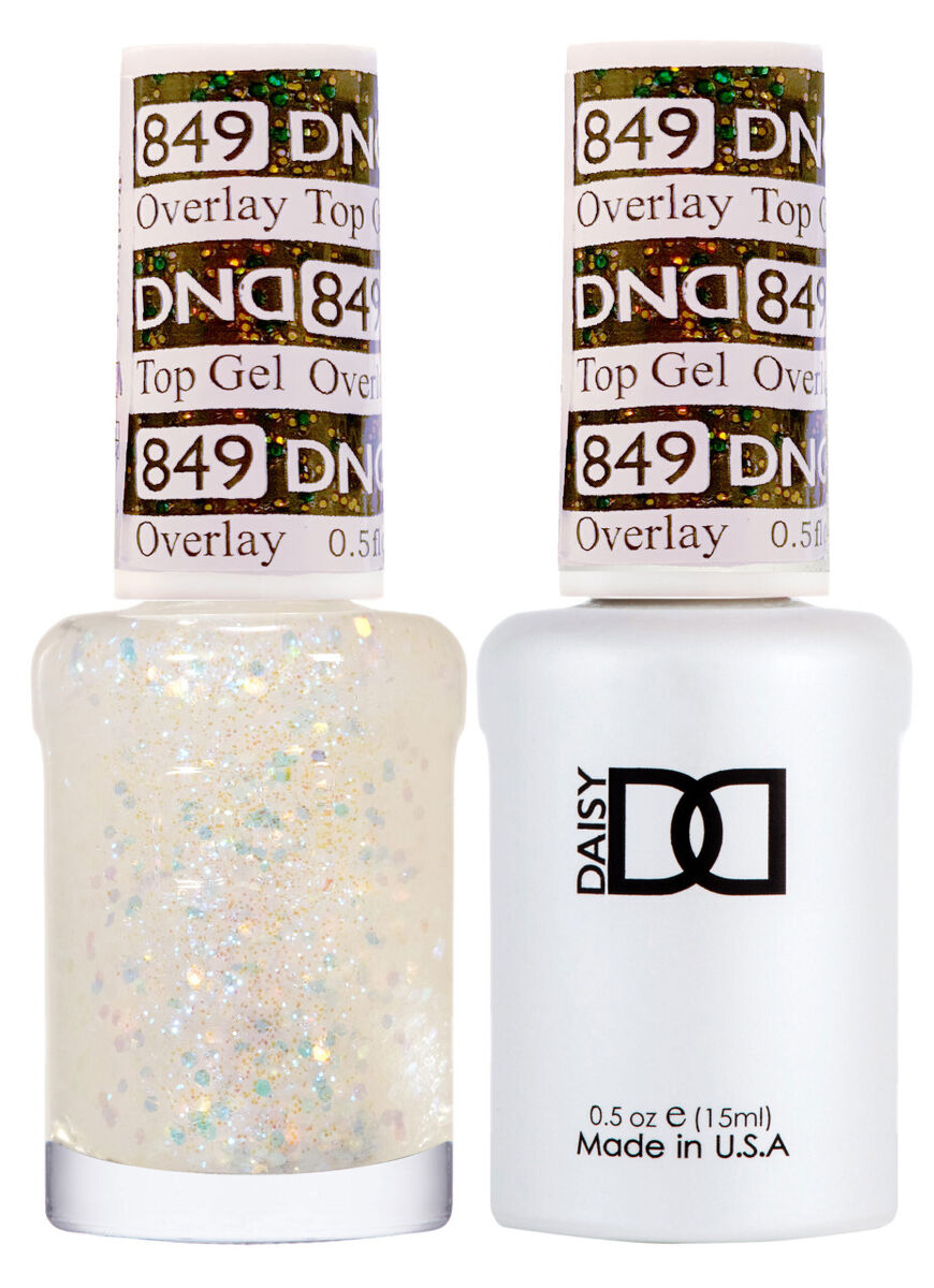 DND Matching Polish Set Gel & Lacquer 849 Overlay Top Gel