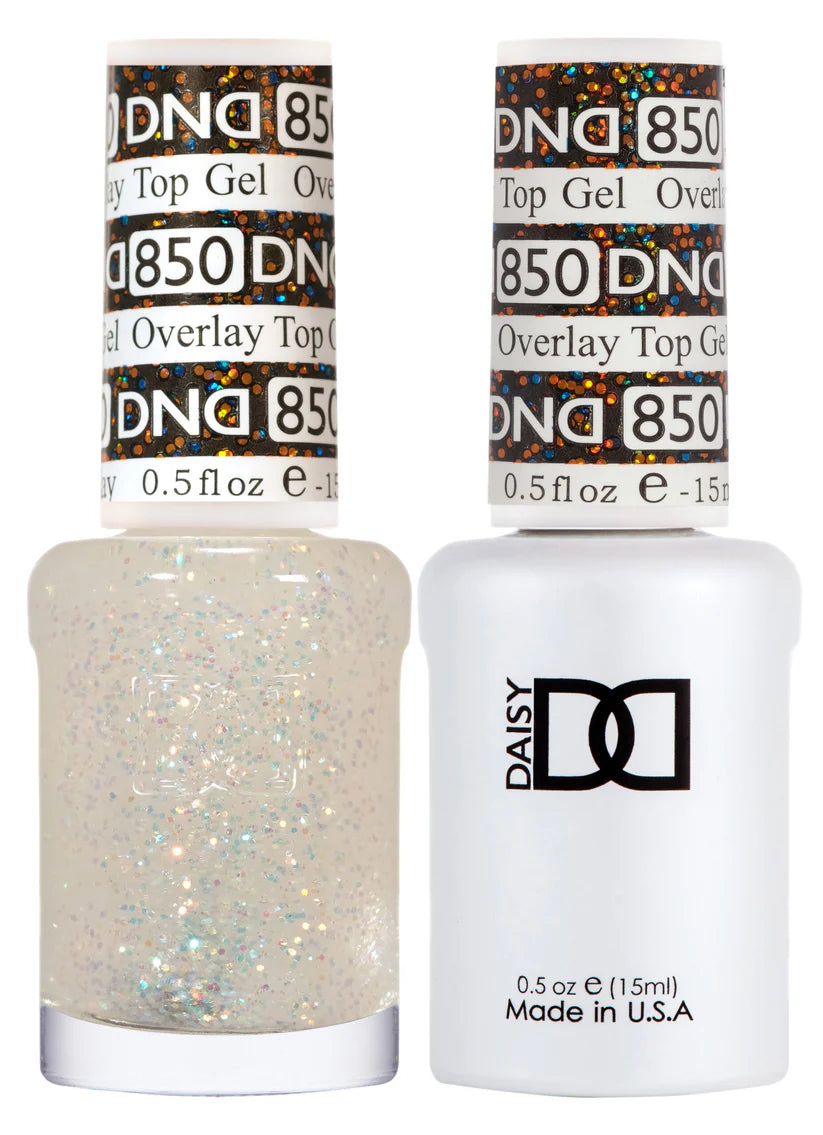 DND Matching Polish Set Gel & Lacquer 850 Overlay Top Gel