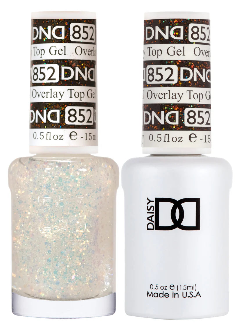 DND Matching Polish Set Gel & Lacquer 852 Overlay Top Gel