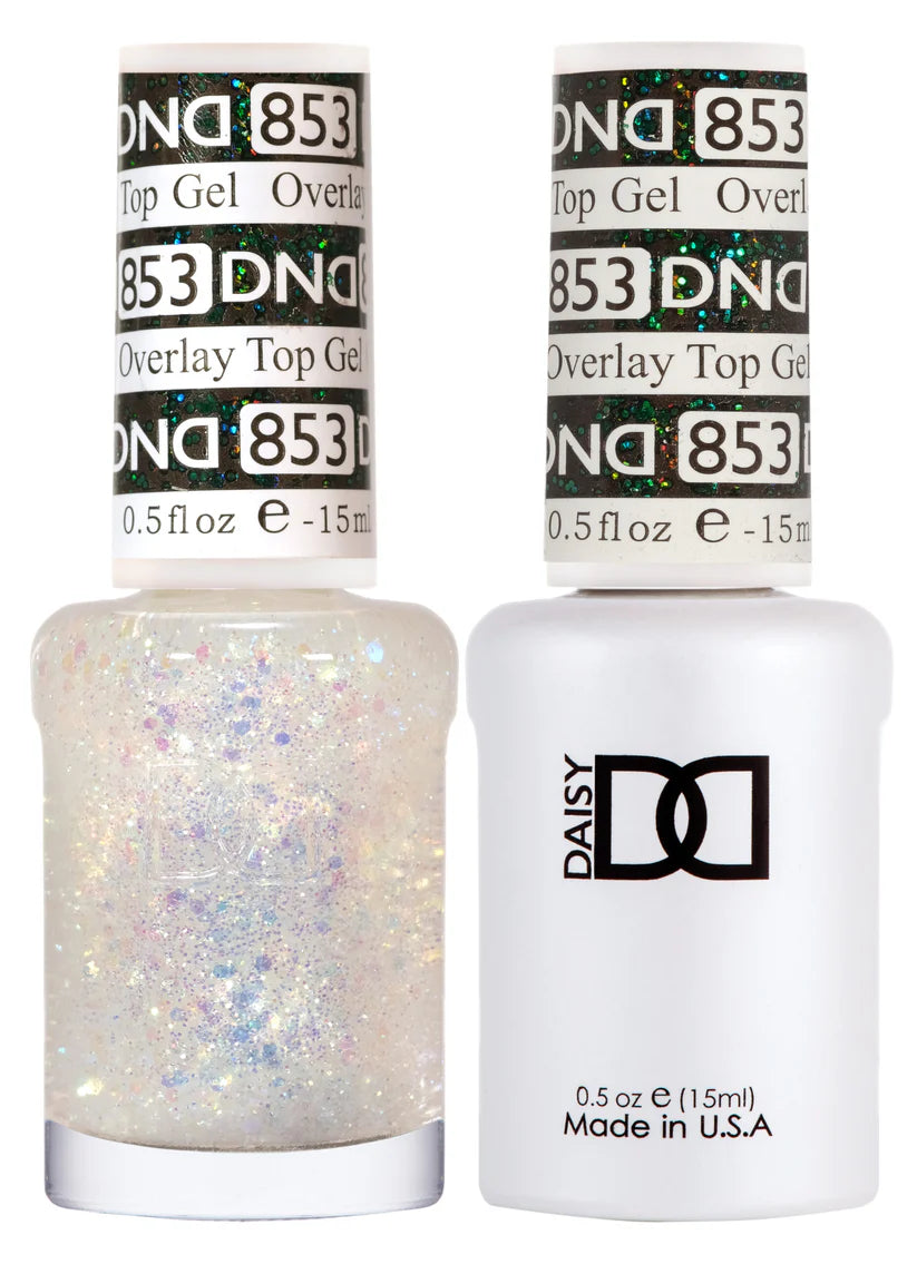DND Matching Polish Set Gel & Lacquer 853 Overlay Top Gel