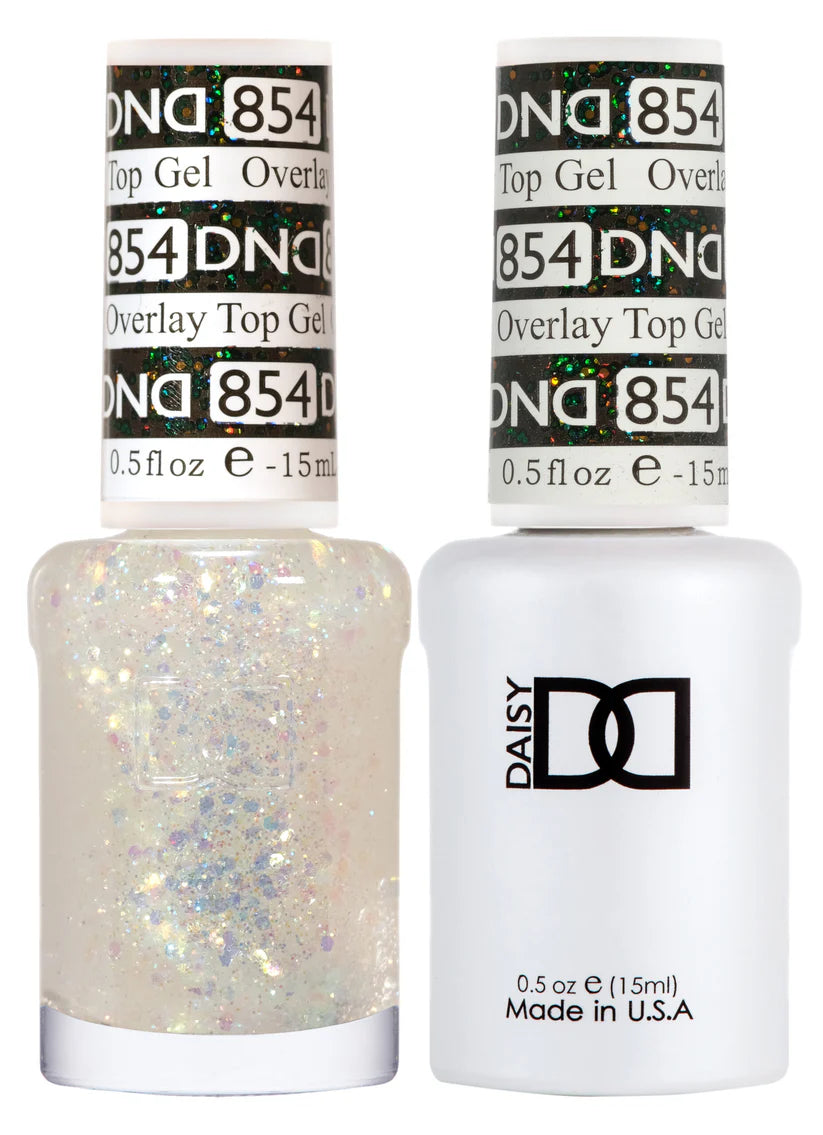 DND Matching Polish Set Gel & Lacquer 854 Overlay Top Gel