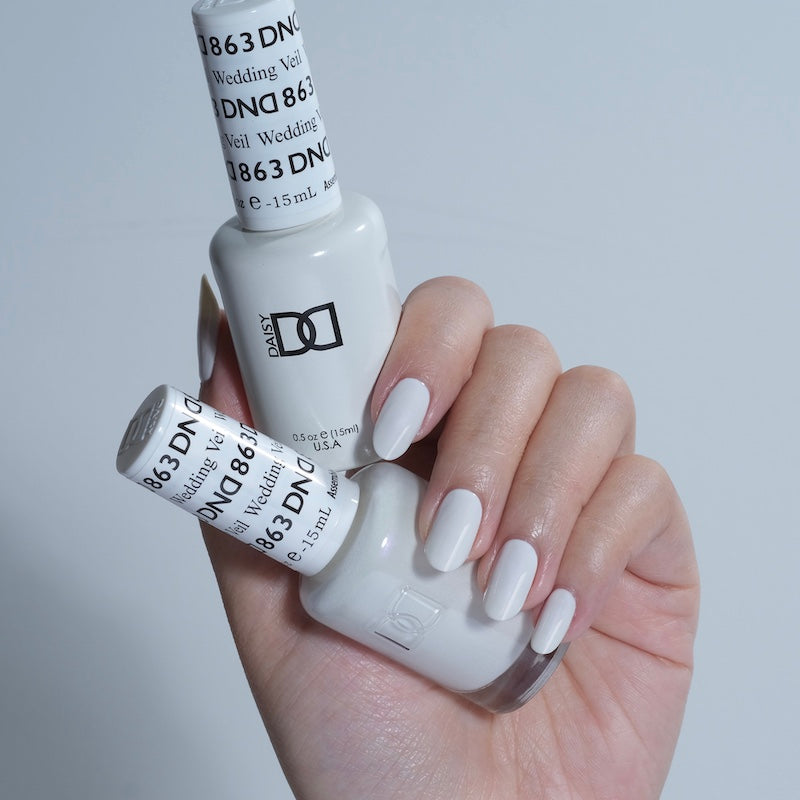 DND Matching Polish Set Gel & Lacquer 863 Wedding Veil