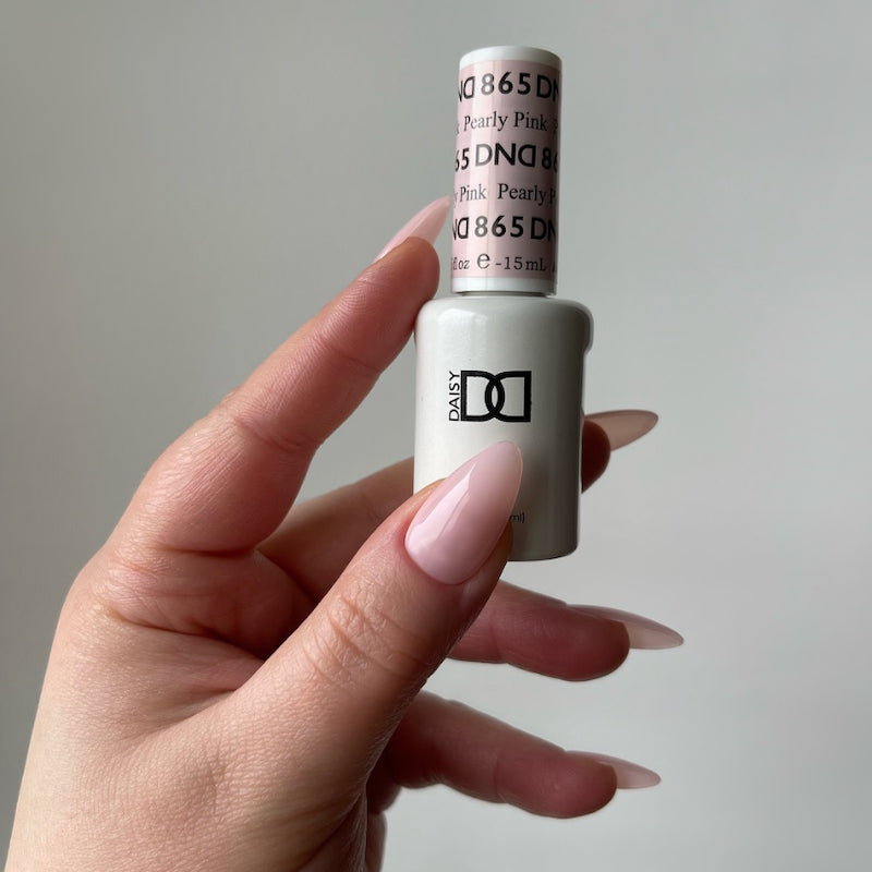 DND Matching Polish Set Gel & Lacquer 865 Pearly Pink
