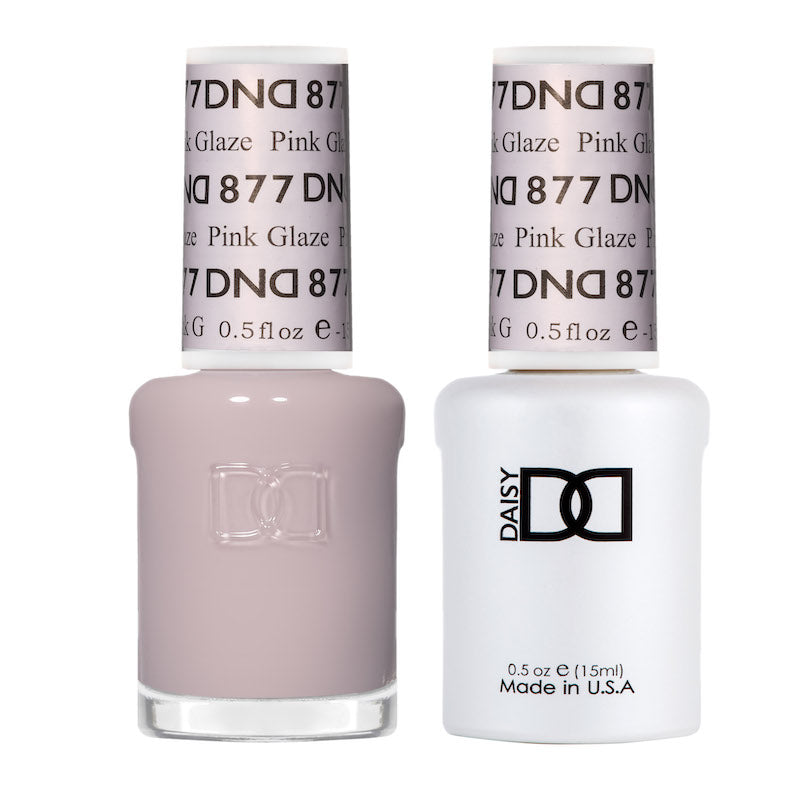 DND Matching Polish Set Gel & Lacquer 877 Pink Glaze