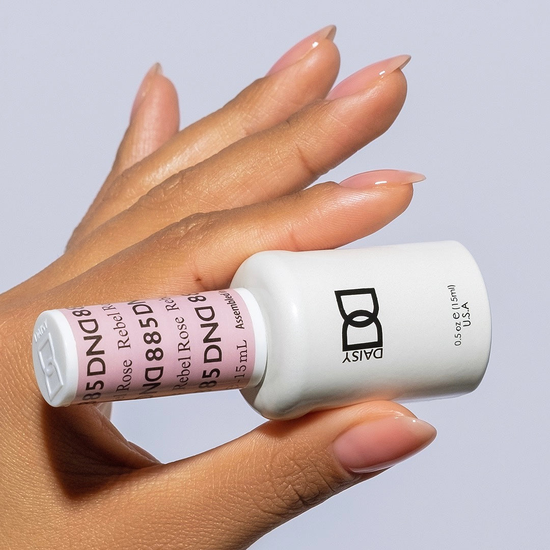 DND Matching Polish Set Gel & Lacquer 885 Rebel Rose