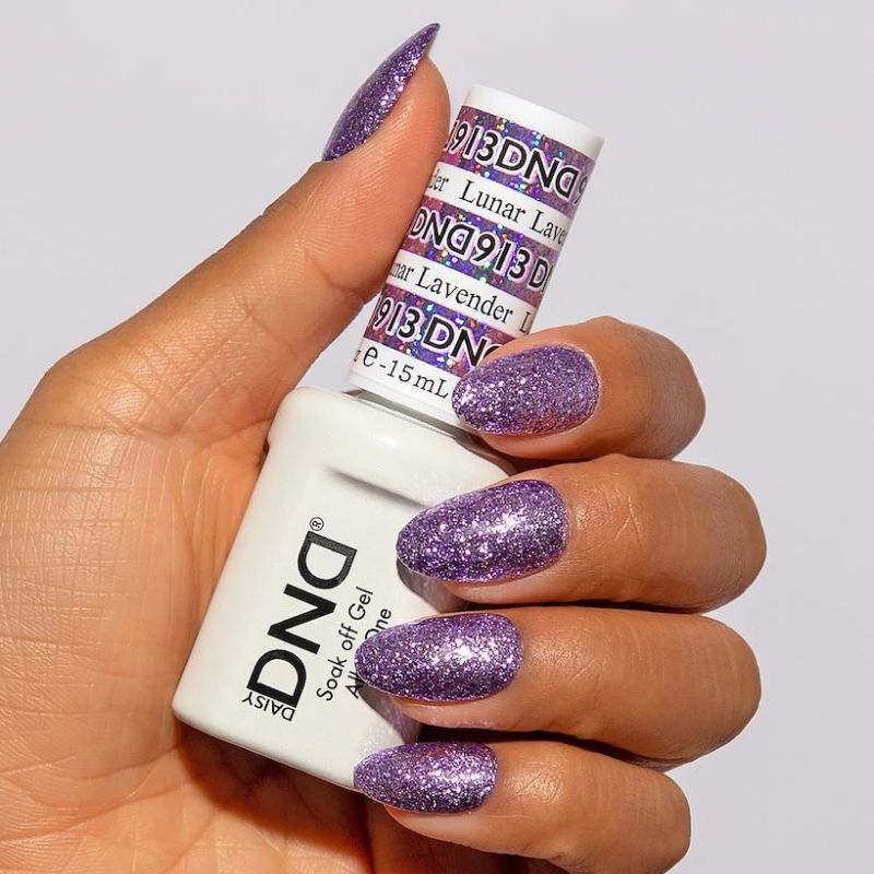 DND Matching Polish Set Gel & Lacquer 913 Lunar Lavender