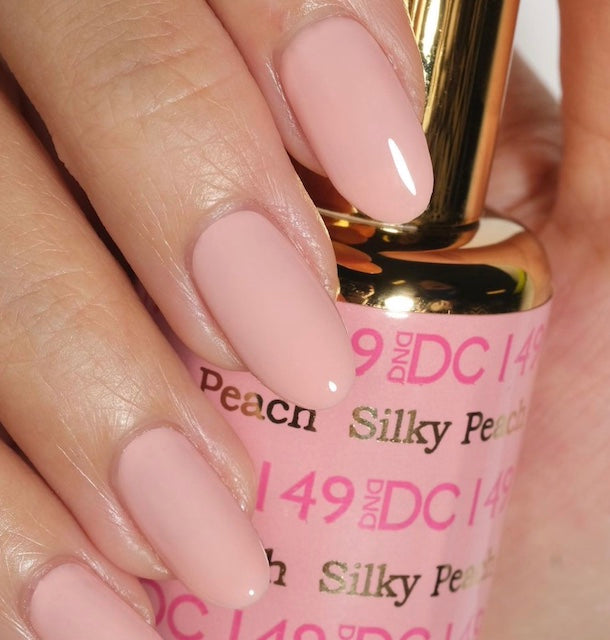 DND DC Matching Polish Set Gel & Lacquer #149 Silky Peach