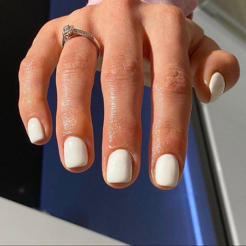 DND DC Matching Polish Set Gel & Lacquer #161 White Fur