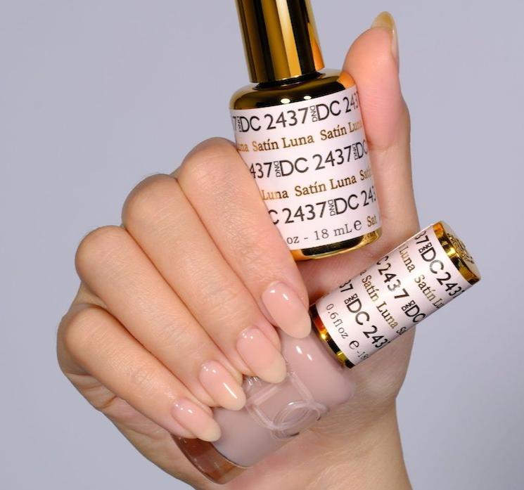 DND DC Matching Polish Set Gel & Lacquer #2437 Satin Luna