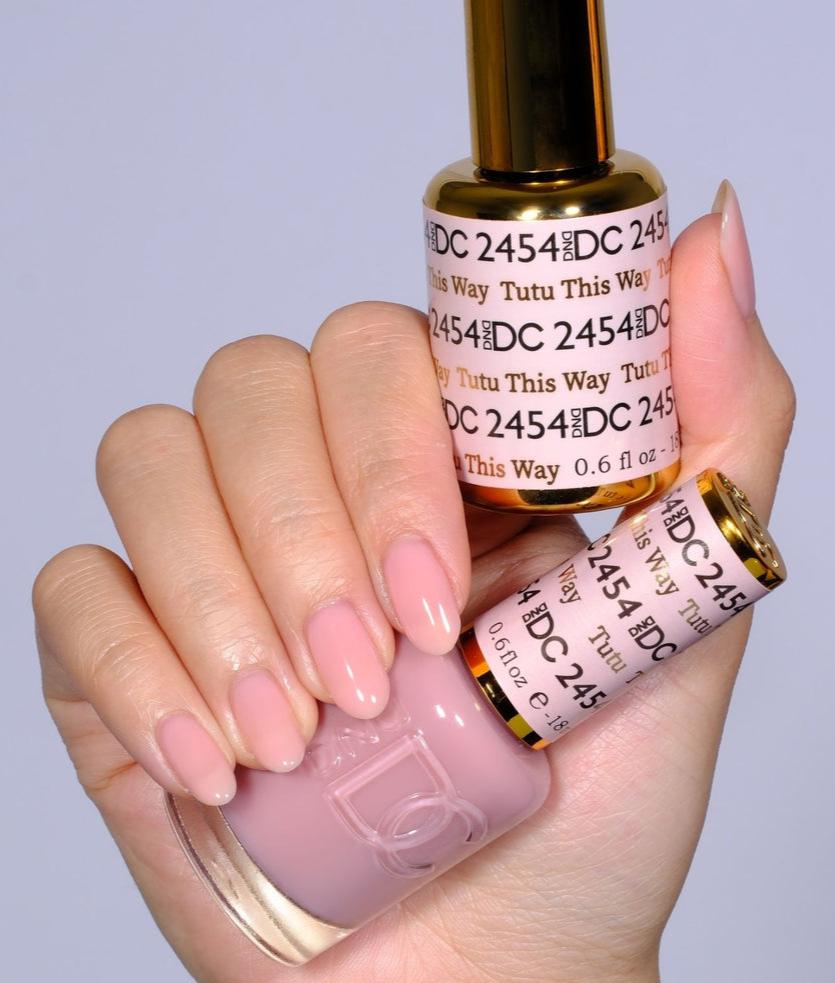 DND DC Matching Polish Set Gel & Lacquer #2454 Tutu This Way