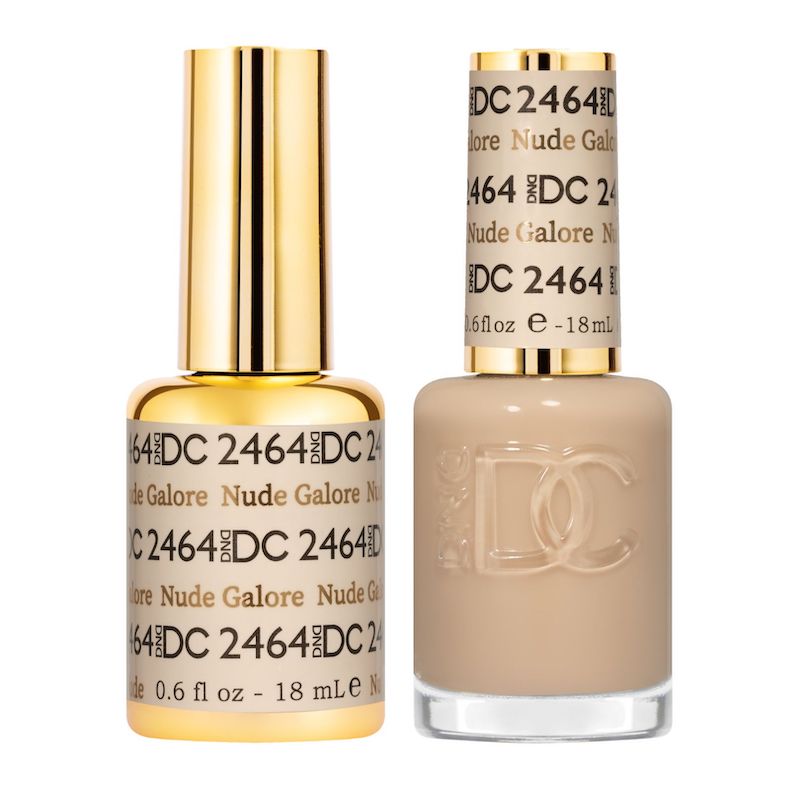 DND DC Matching Polish Set Gel & Lacquer #2464 Nude Galore