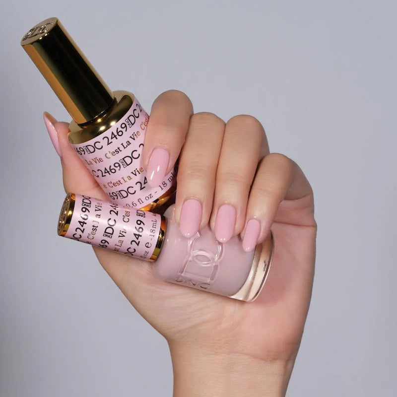 DND DC Matching Polish Set Gel & Lacquer #2469 C'est La Vie