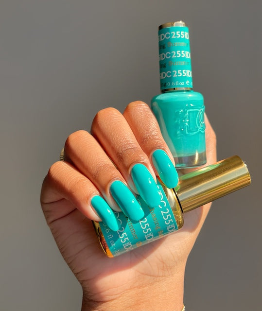 DND DC Matching Polish Set Gel & Lacquer #255 Chasing Summer