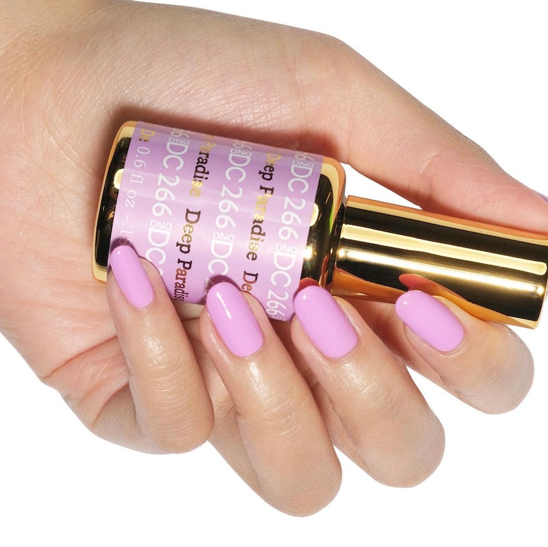 DND DC Matching Polish Set Gel & Lacquer #266 Deep Paradise
