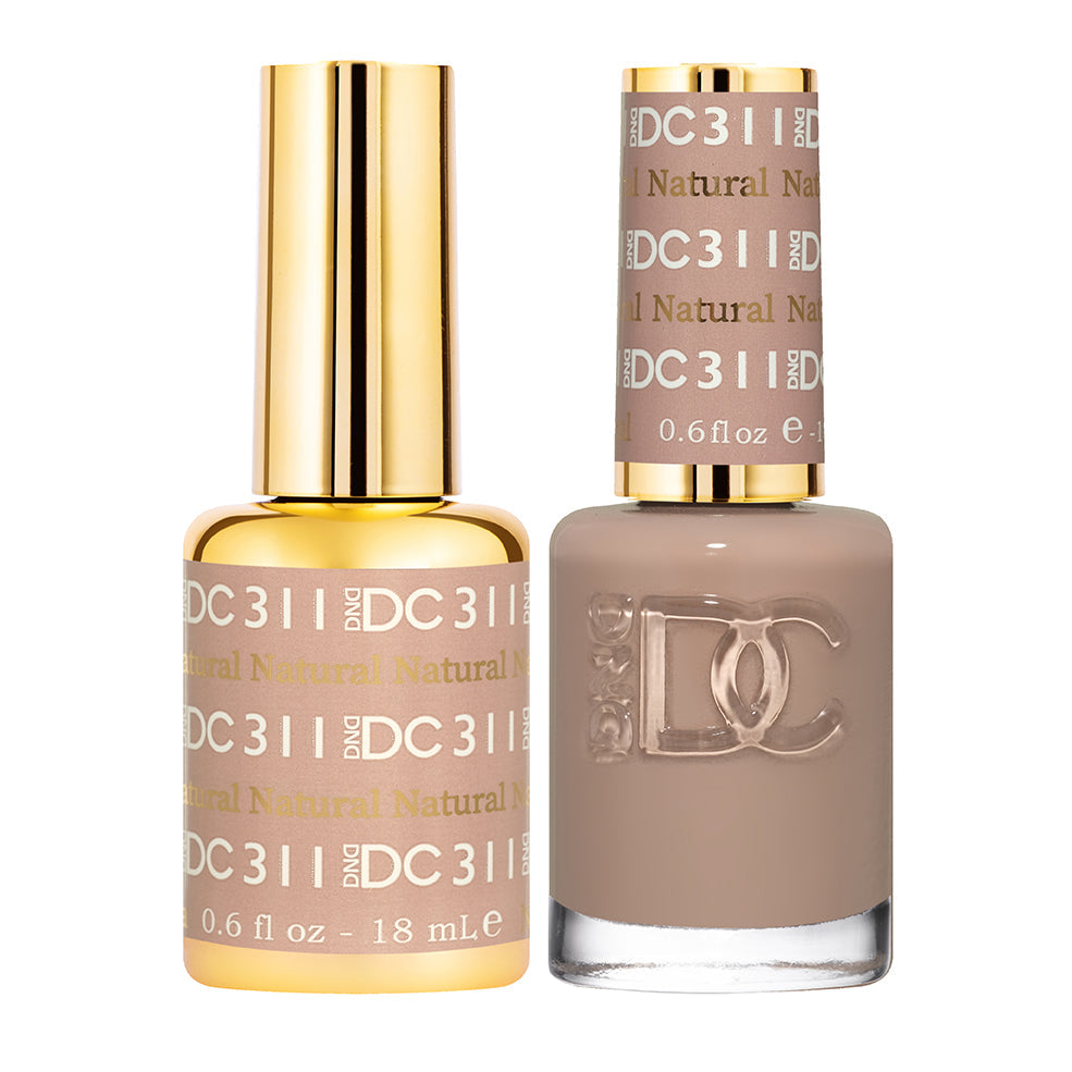 DND DC Matching Polish Set Gel & Lacquer #311 Natural