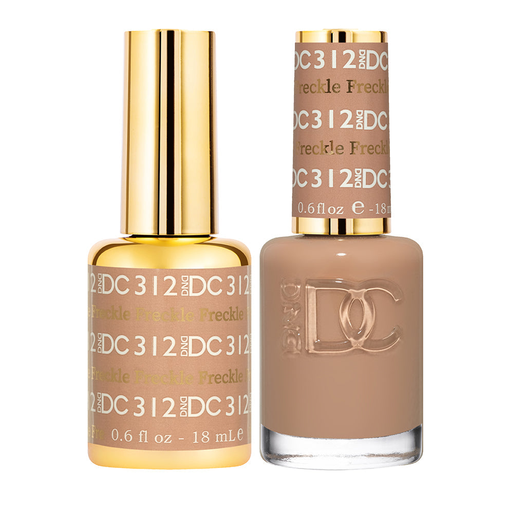 DND DC Matching Polish Set Gel & Lacquer #312 Freckle