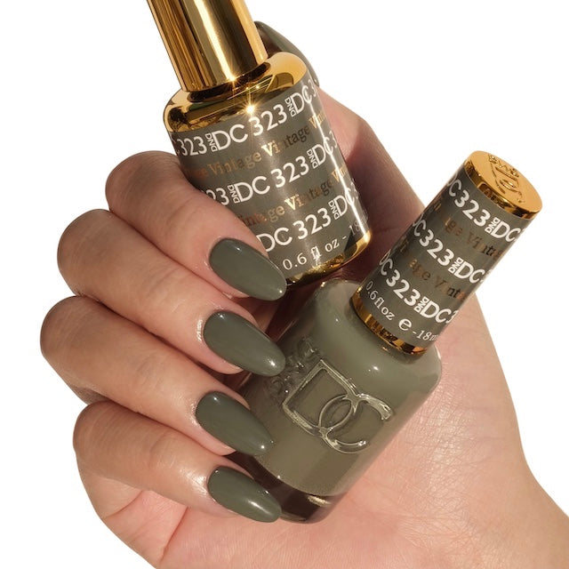 DND DC Matching Polish Set Gel & Lacquer #323 Vintage