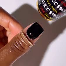 DND DC Matching Polish Set Gel & Lacquer #888 Master Black