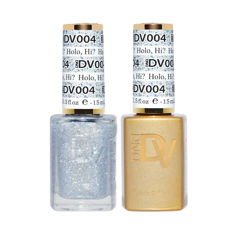 DND Diva Matching Polish Set Gel & Lacquer - #04 Holo, Hi?